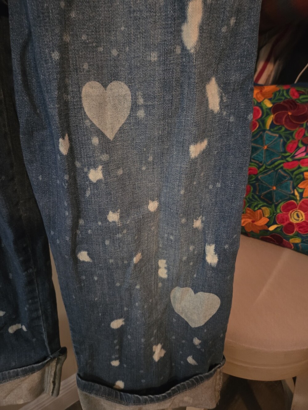 Pilcro By Anthropologie The Kayden Barrel Carpenter Jeans EUC - Picture 7 of 9